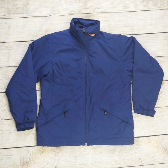 L.L. Bean Blue Outdoor Outfitter Jacket - Picture 2 of 8
